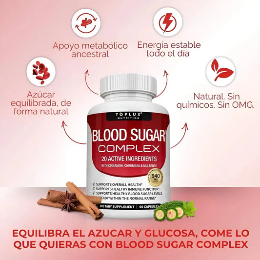 Blood Sugar Complex #1 Tendencia Suplementos