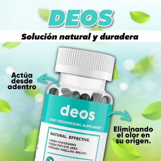 Deos - El Original - No más vergüenzas - Elimina naturalmente el mal olor