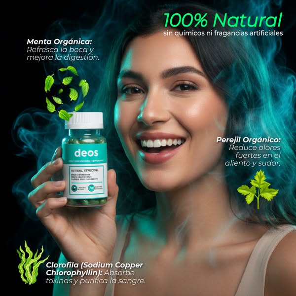 Deos - El Original - No más vergüenzas - Elimina naturalmente el mal olor