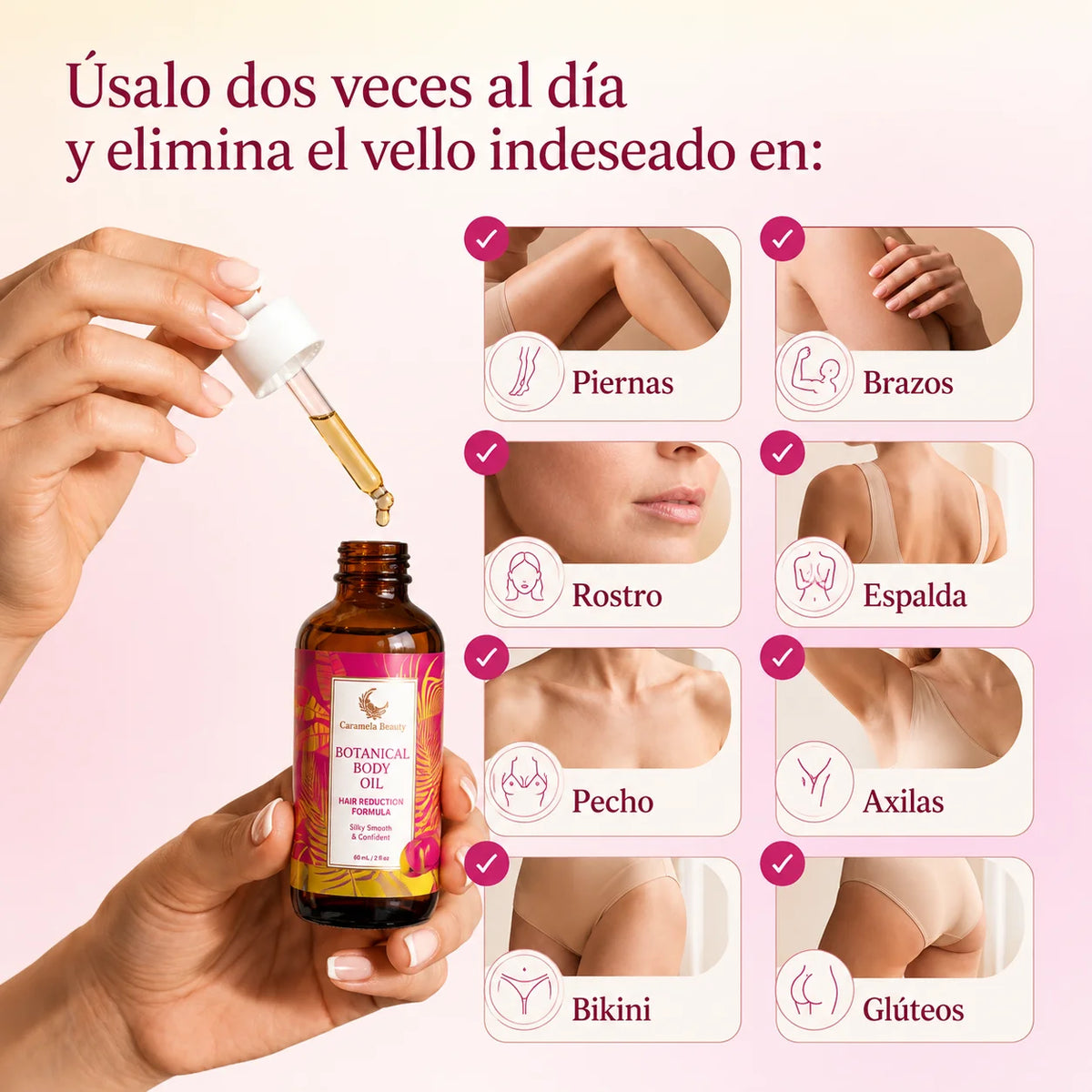 Cyperus - Depilación láser líquida con Aloe Vera y Jojoba (60 ml)