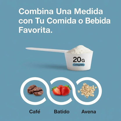 Colágeno Puro con 18g de Proteína - Fórmula avanzada (567g)