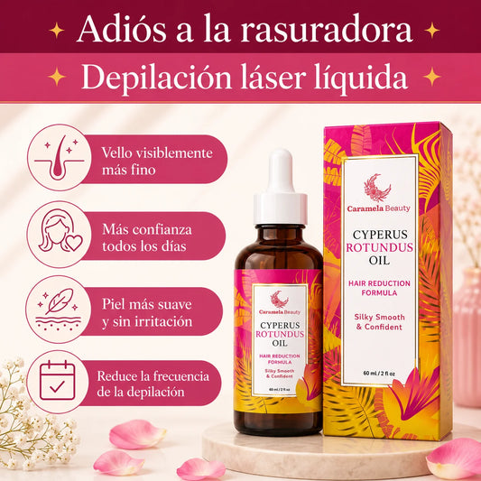 Cyperus - Depilación láser líquida con Aloe Vera y Jojoba (60 ml)
